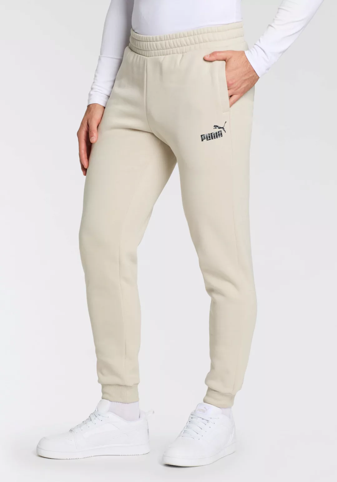 PUMA Jogginghose "ESS+ CAMO SWEATPANTS FL CL" günstig online kaufen