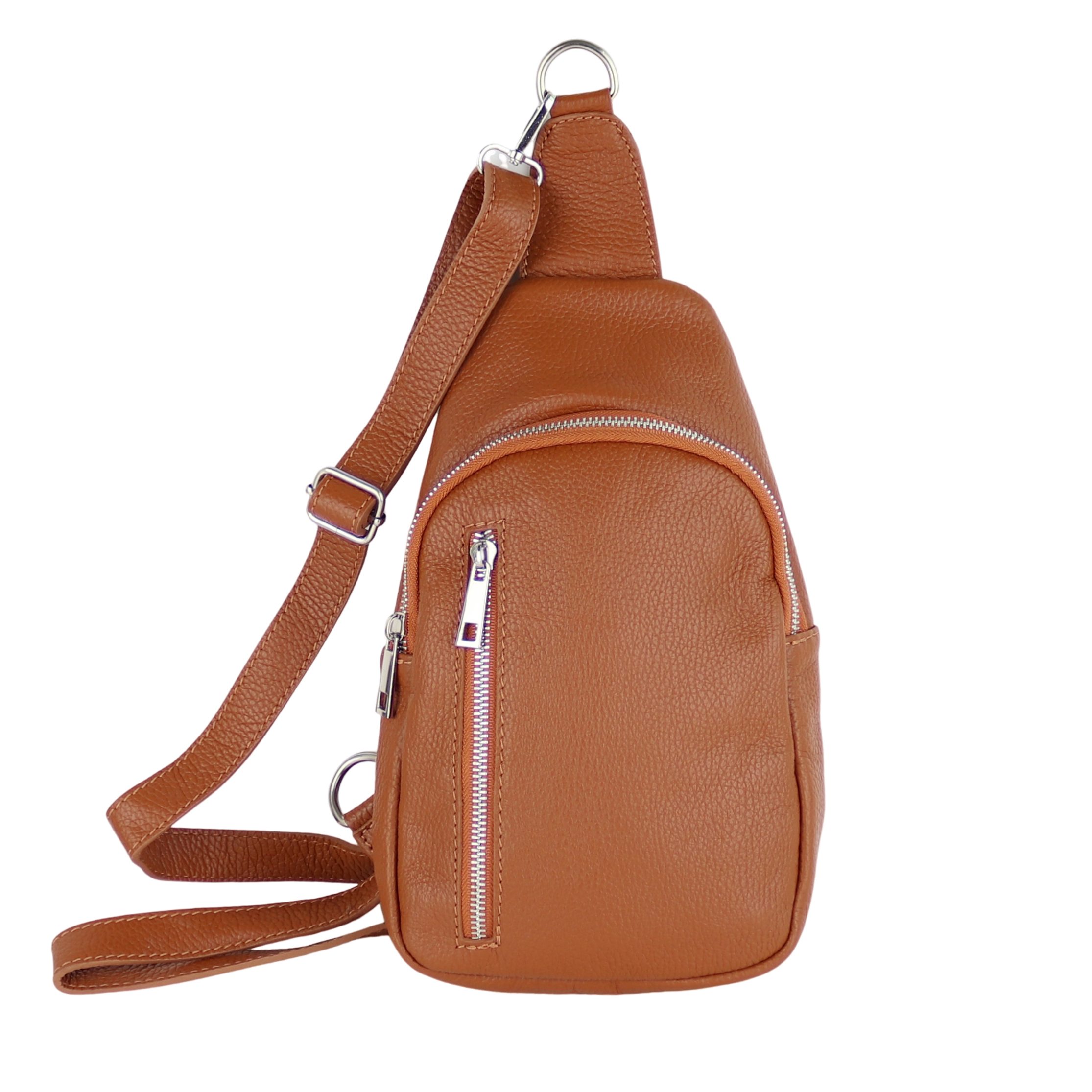 MIRROSI Umhängetasche Sling Bag,Brusttasche, aus Echtleder, günstig online kaufen
