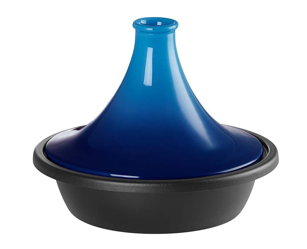 Le Creuset Tagine Gusseisen Azure Blau 31cm günstig online kaufen