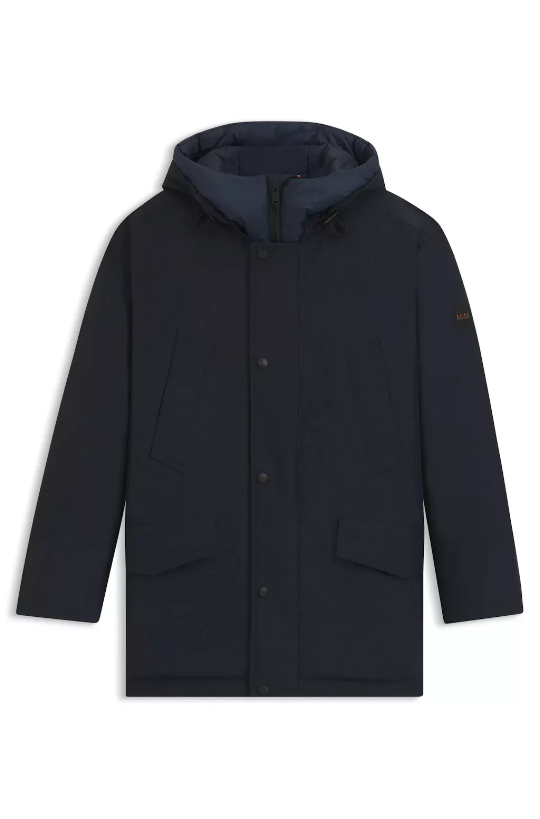 BOSS ORANGE Parka "Osiass", mit Kapuze, relaxed fit, mit wattierter Kapuze, günstig online kaufen