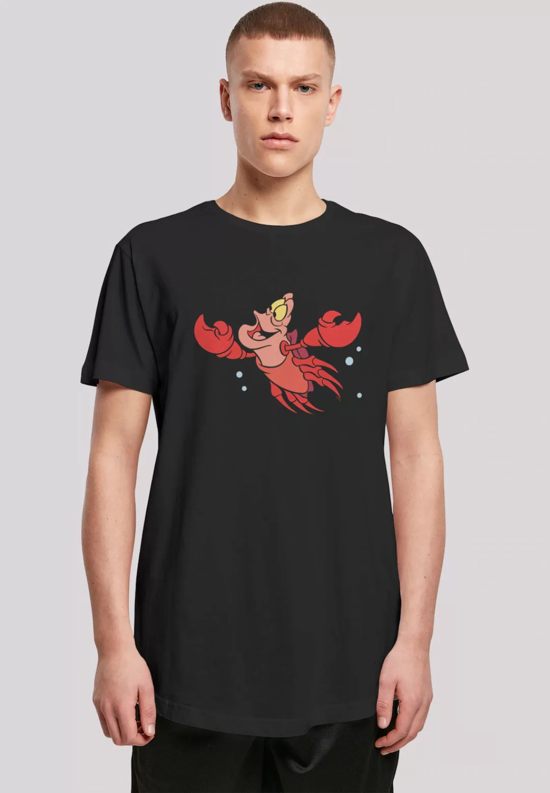 F4NT4STIC T-Shirt "Disney Arielle Sebastian Bubbles", Herren,Premium Merch, günstig online kaufen