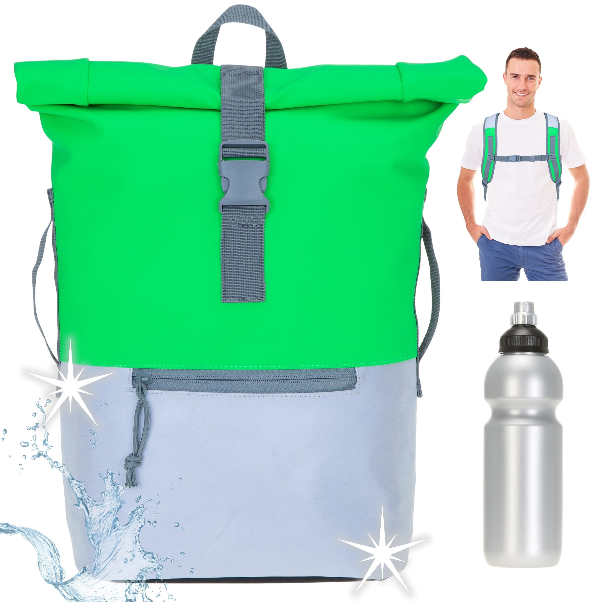 ELEPHANT Freizeitrucksack Time Bag aus Plane, günstig online kaufen