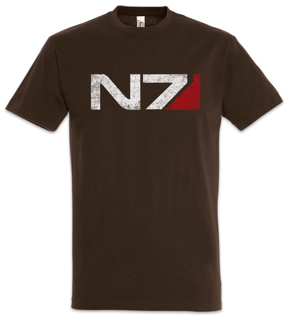 Urban Backwoods Print-Shirt Normandy Logo Herren günstig online kaufen