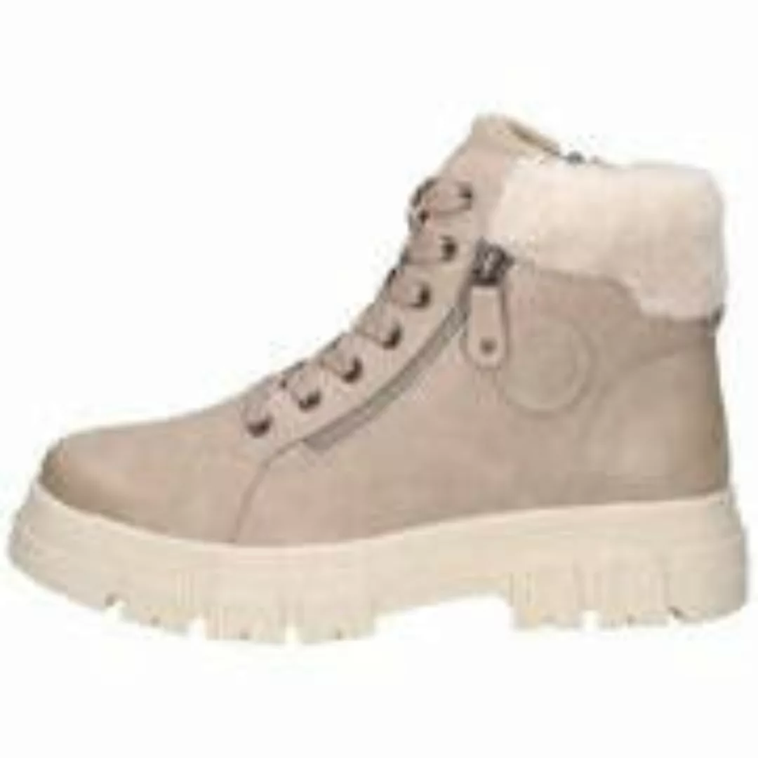 Tom Tailor Schnür Boots Damen beige günstig online kaufen