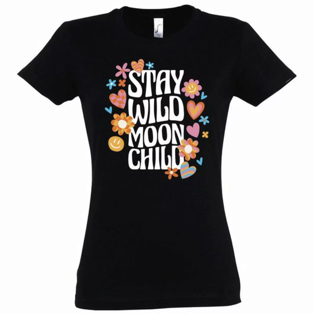 Youth Designz T-Shirt "Stay Wild Moon Chill" Damen Shirt mit trendigem Fron günstig online kaufen