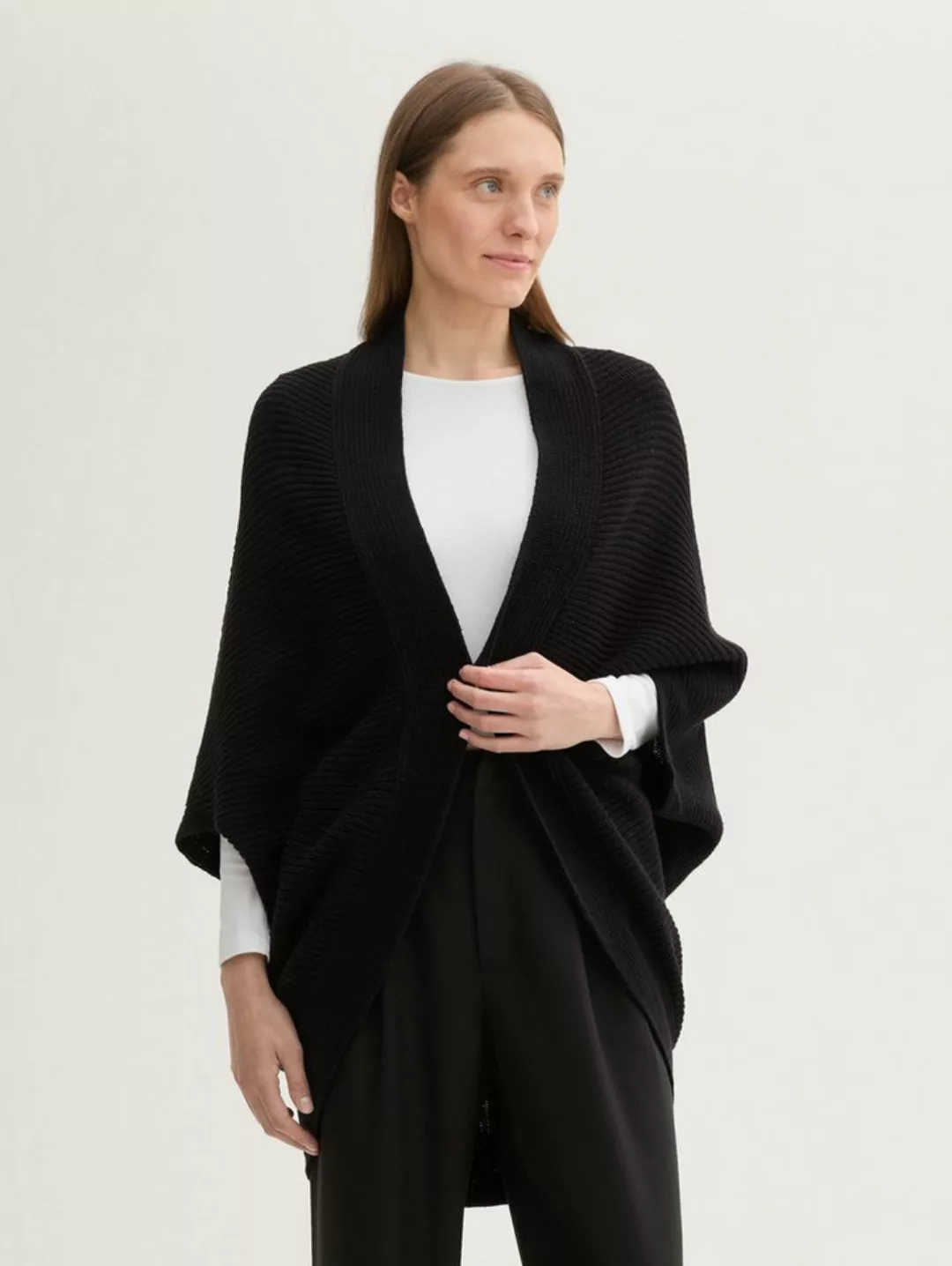 TOM TAILOR Cardigan Oversized Cape-Cardigan günstig online kaufen