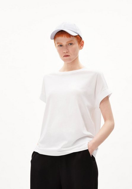 T-Shirt IDAA in white von ARMEDANGELS günstig online kaufen