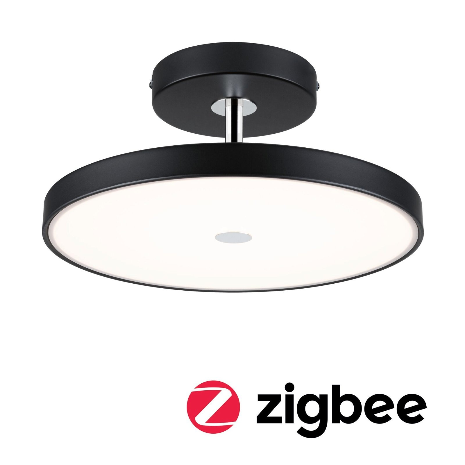 Paulmann LED Deckenleuchte »Hildor Smart Home Zigbee 30W 400 mm Schwarz 230 günstig online kaufen