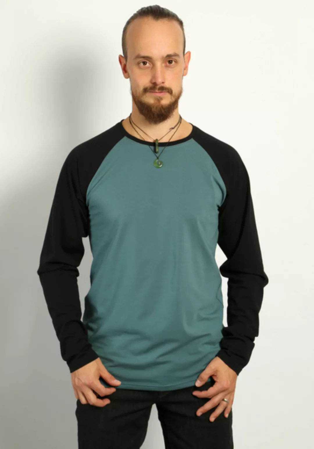 Männer Raglan Langarm Shirt günstig online kaufen