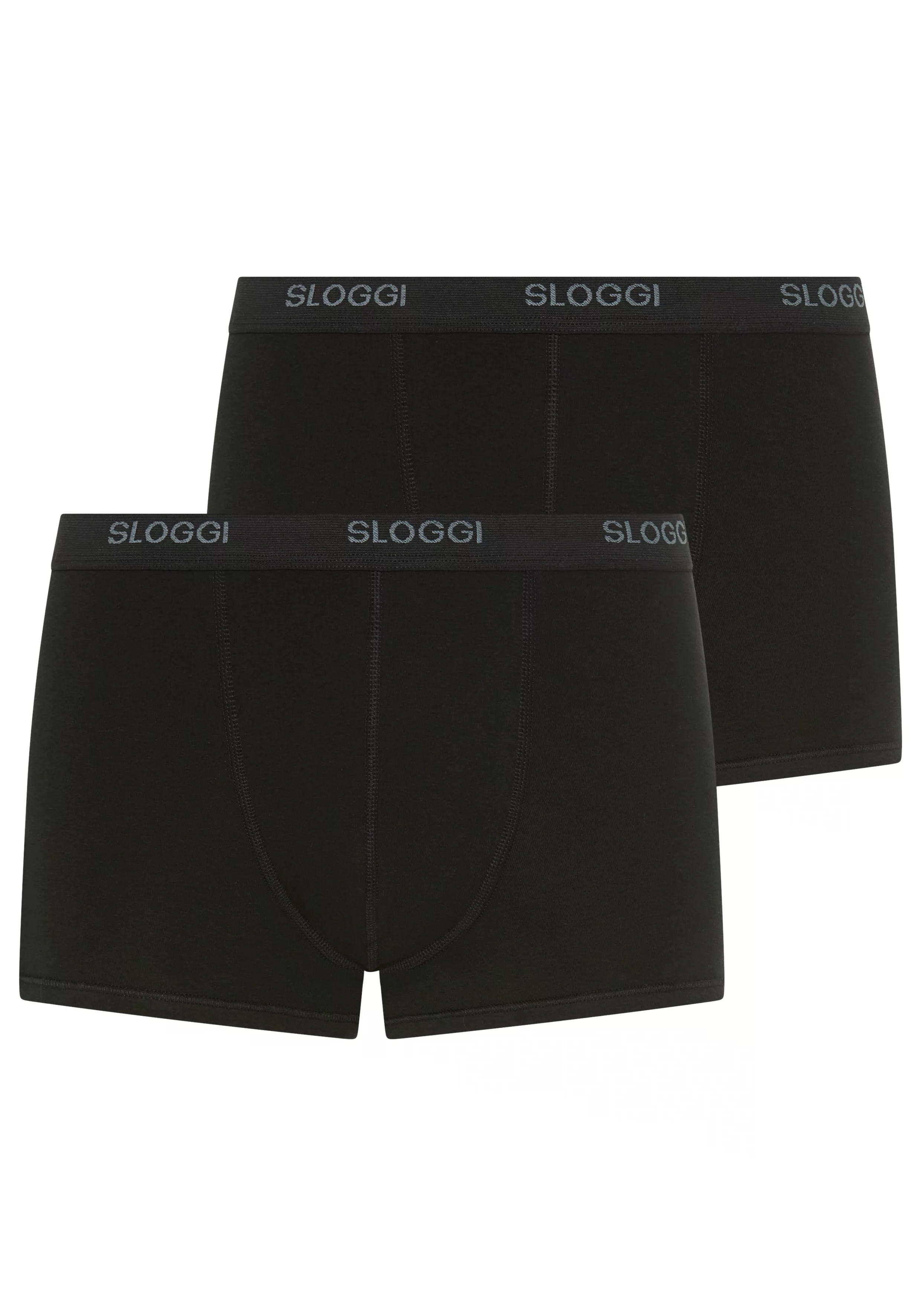 sloggi Boxershorts "Men Basic", (2er Pack), Single Jersey, Baumwollmischung günstig online kaufen