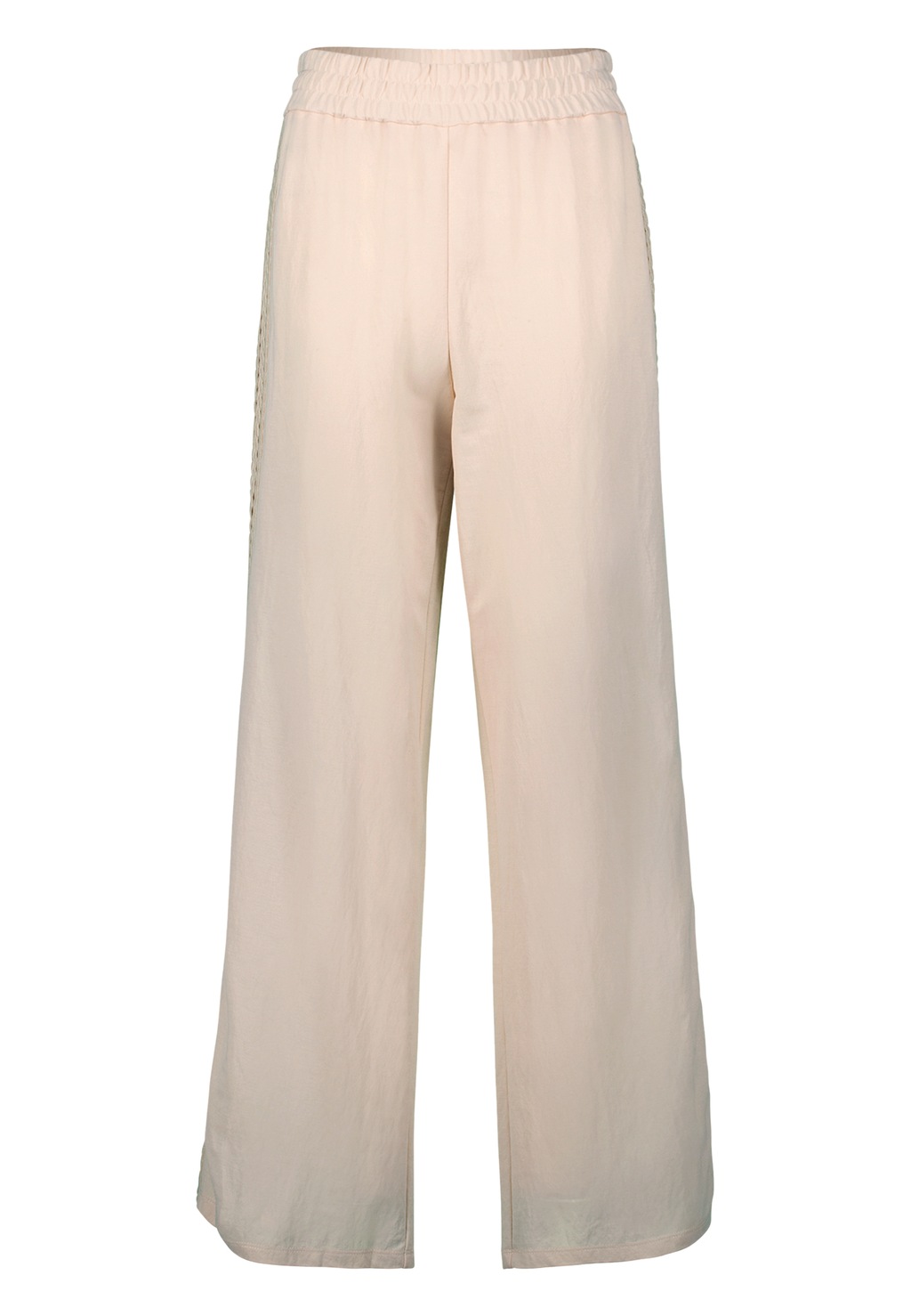 Zero Stoffhose "zero Damen Hose weites Bein Ajourbordüre 28 Inch", Lochmust günstig online kaufen