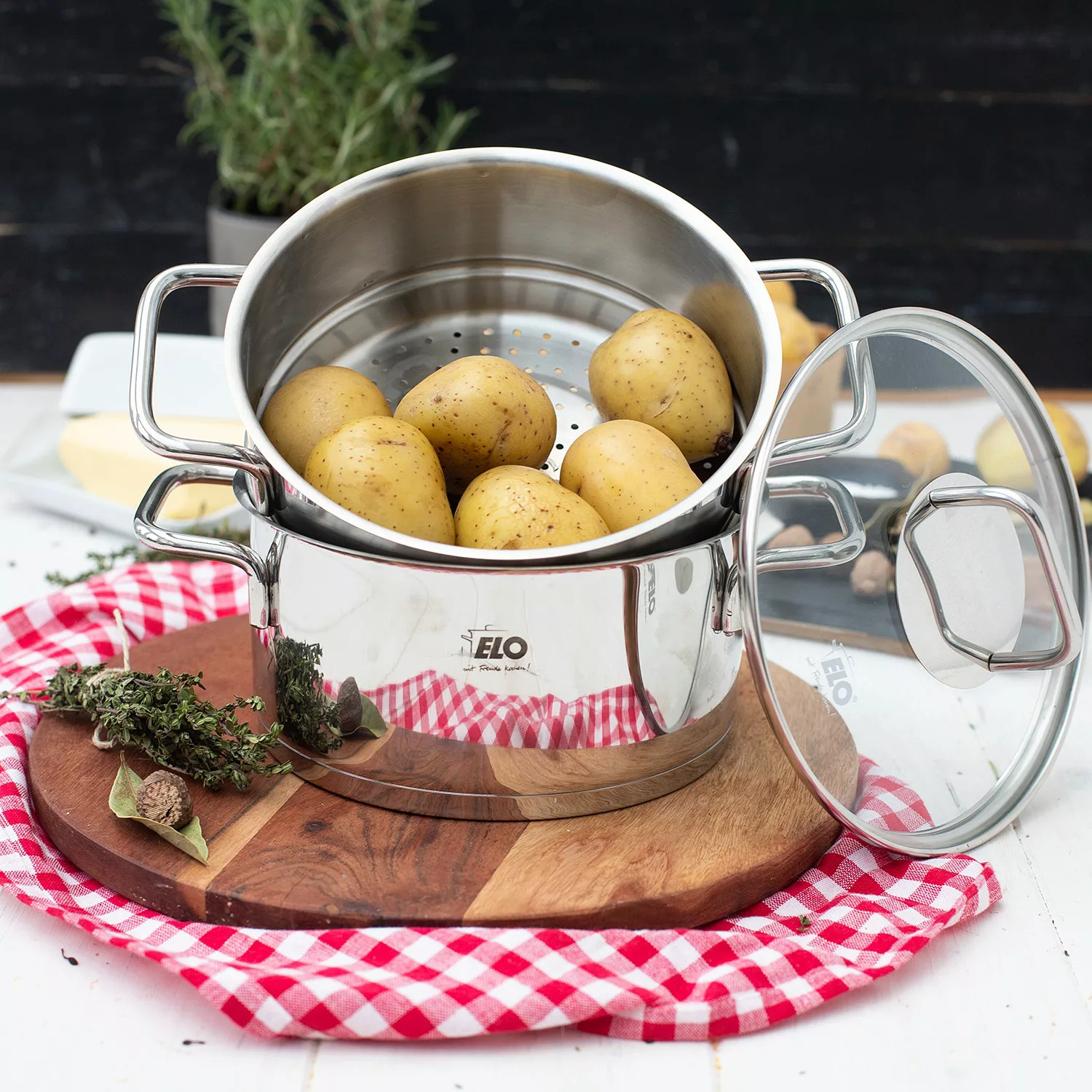 home24 Kartoffeldämpfer Citrin günstig online kaufen
