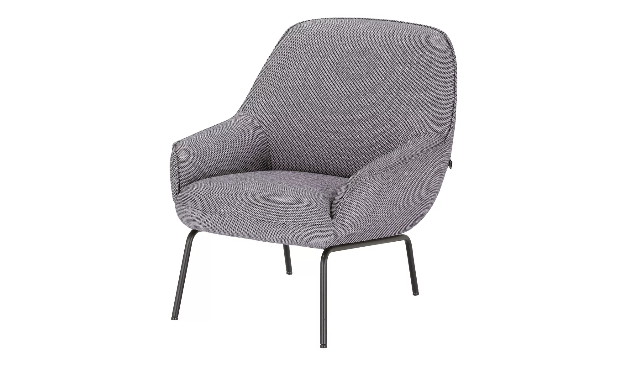 hülsta Sofa Sessel aus Flachgewebe HS 482 ¦ lila/violett ¦ Maße (cm): B: 76 günstig online kaufen