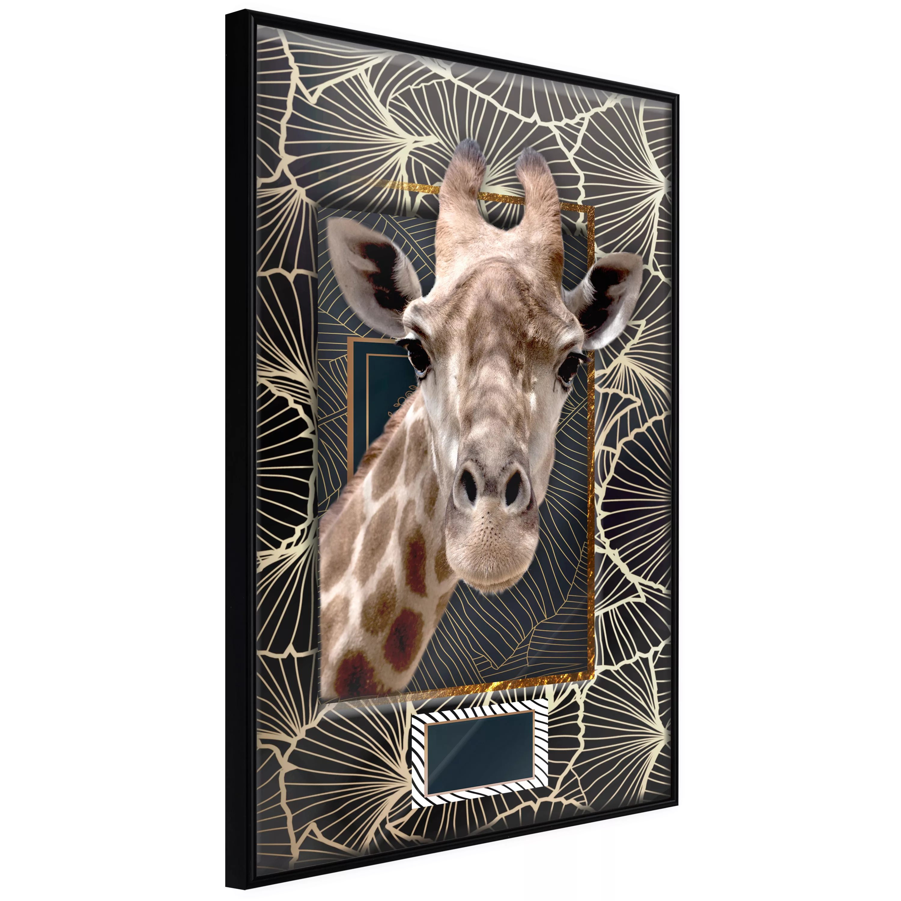 Poster - Giraffe In The Frame günstig online kaufen