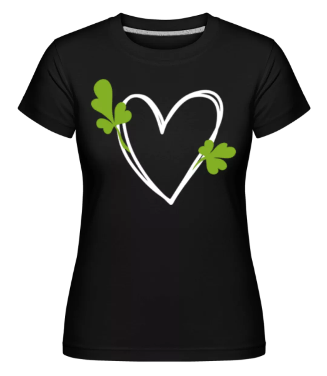 St Patrick's Day Herz · Shirtinator Frauen T-Shirt günstig online kaufen
