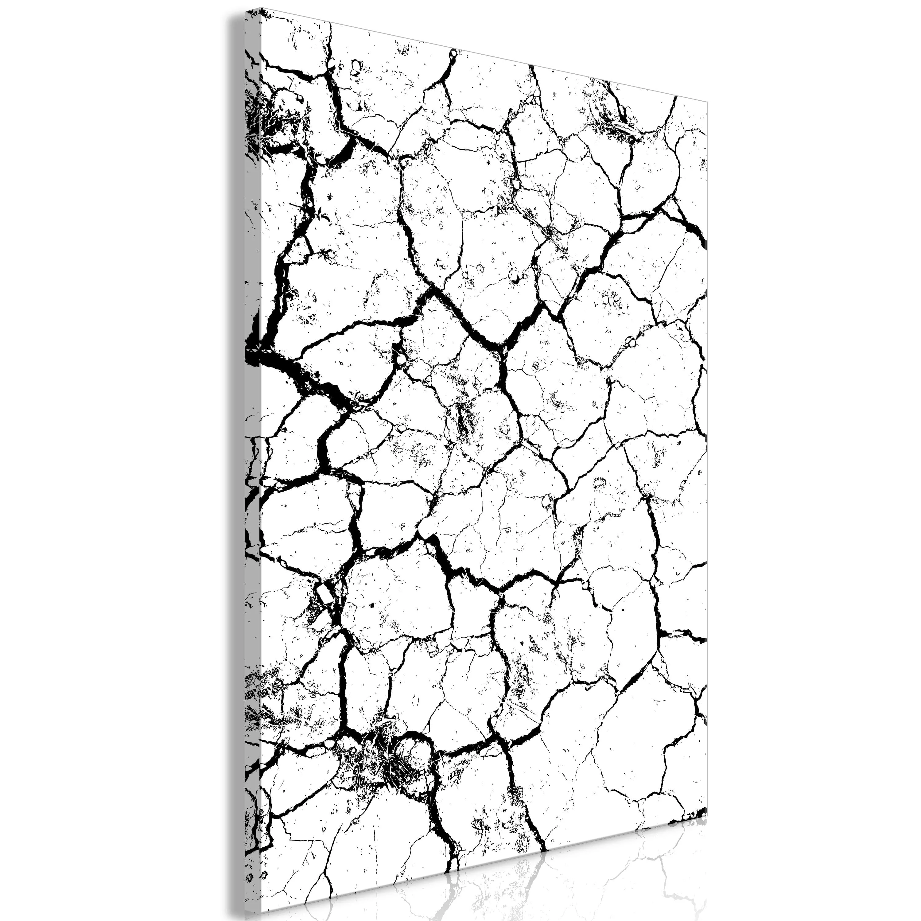 Wandbild - Cracked Earth (1 Part) Vertical günstig online kaufen