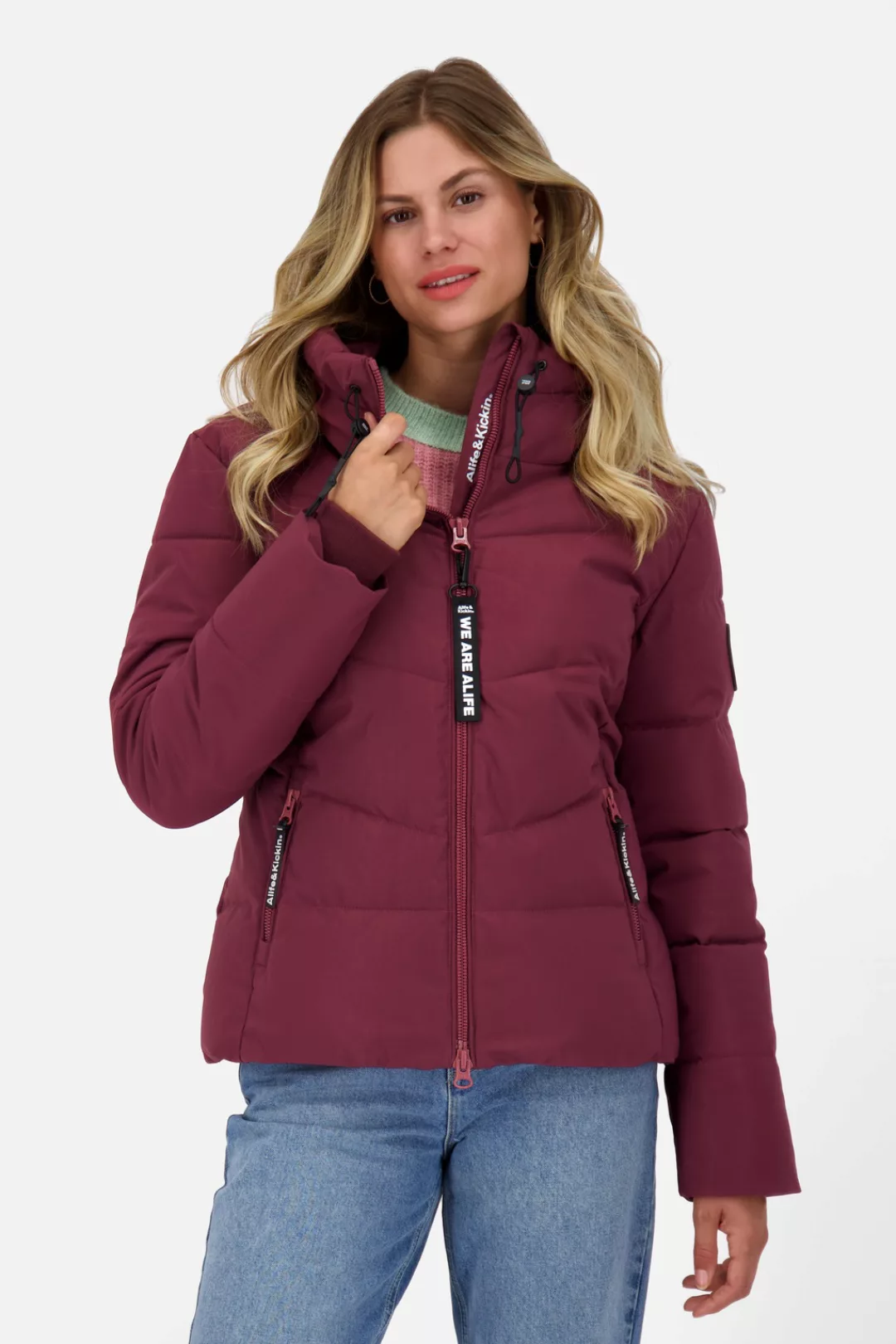 Alife & Kickin Winterjacke "Damen MicaelaAK A", Kurze warme Jacke mit gefüt günstig online kaufen