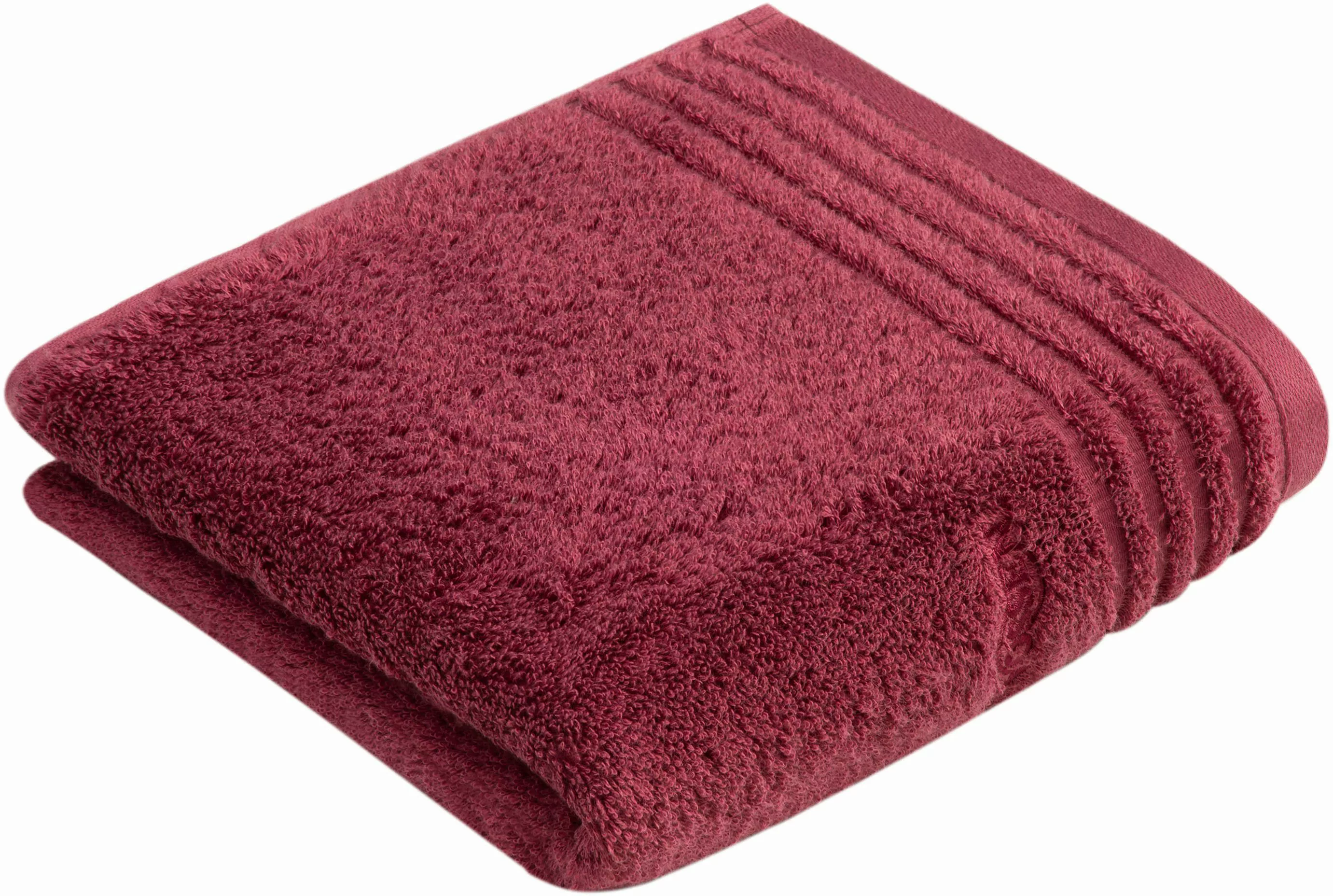 Vossen Handtuch Vienna Style Supersoft, Webfrottier günstig online kaufen