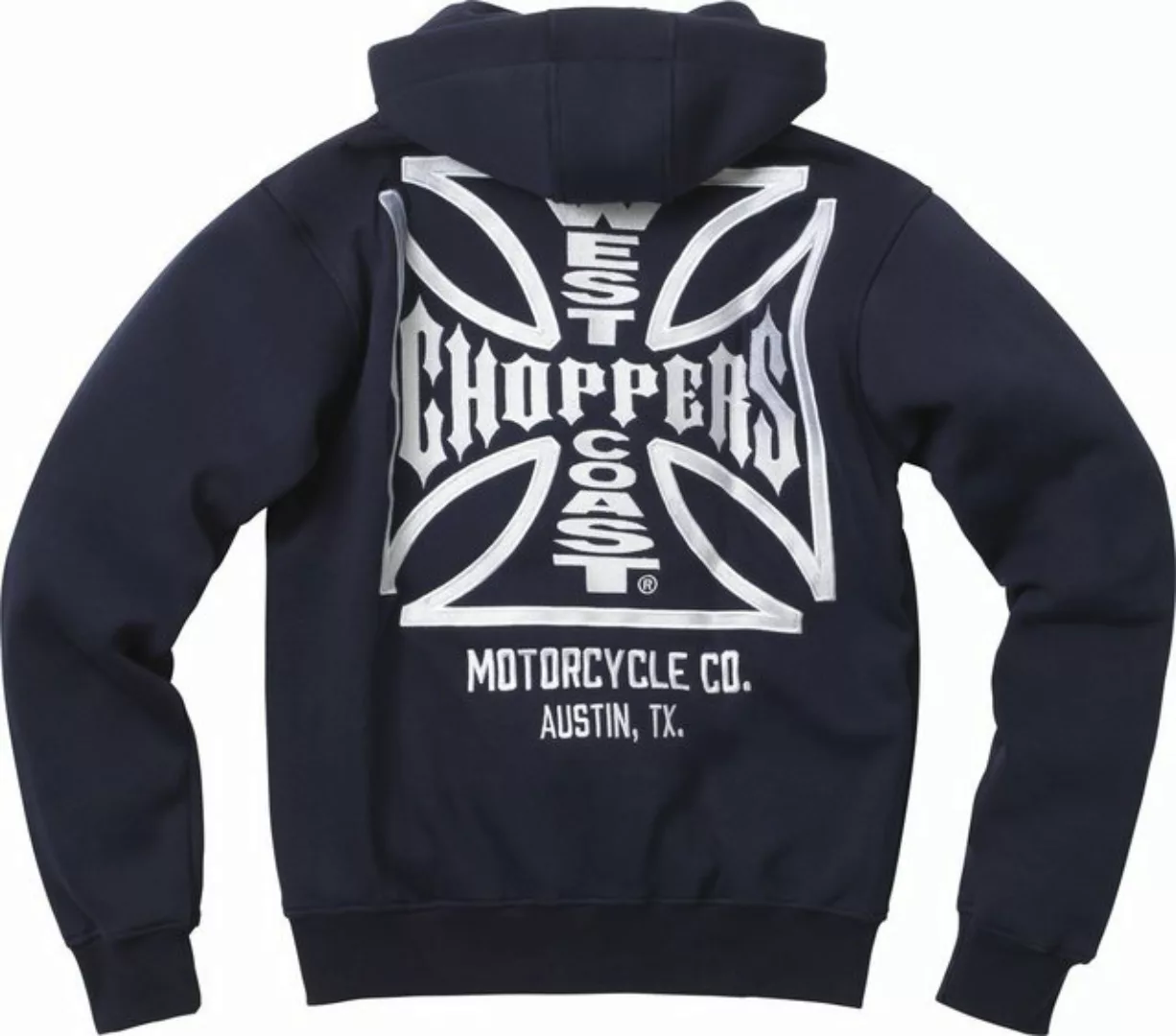 West Coast Choppers Kapuzenpullover Og Atx Zip Hoody Navy Blue günstig online kaufen