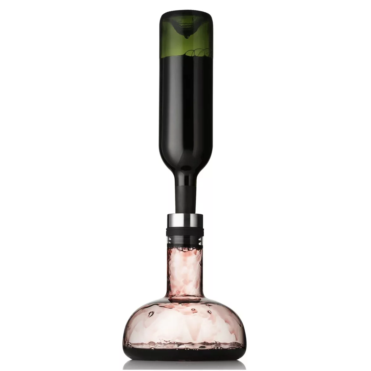 Menu - Wine Breather Original Dekantierkaraffe 1 L - transparent, edelstahl günstig online kaufen