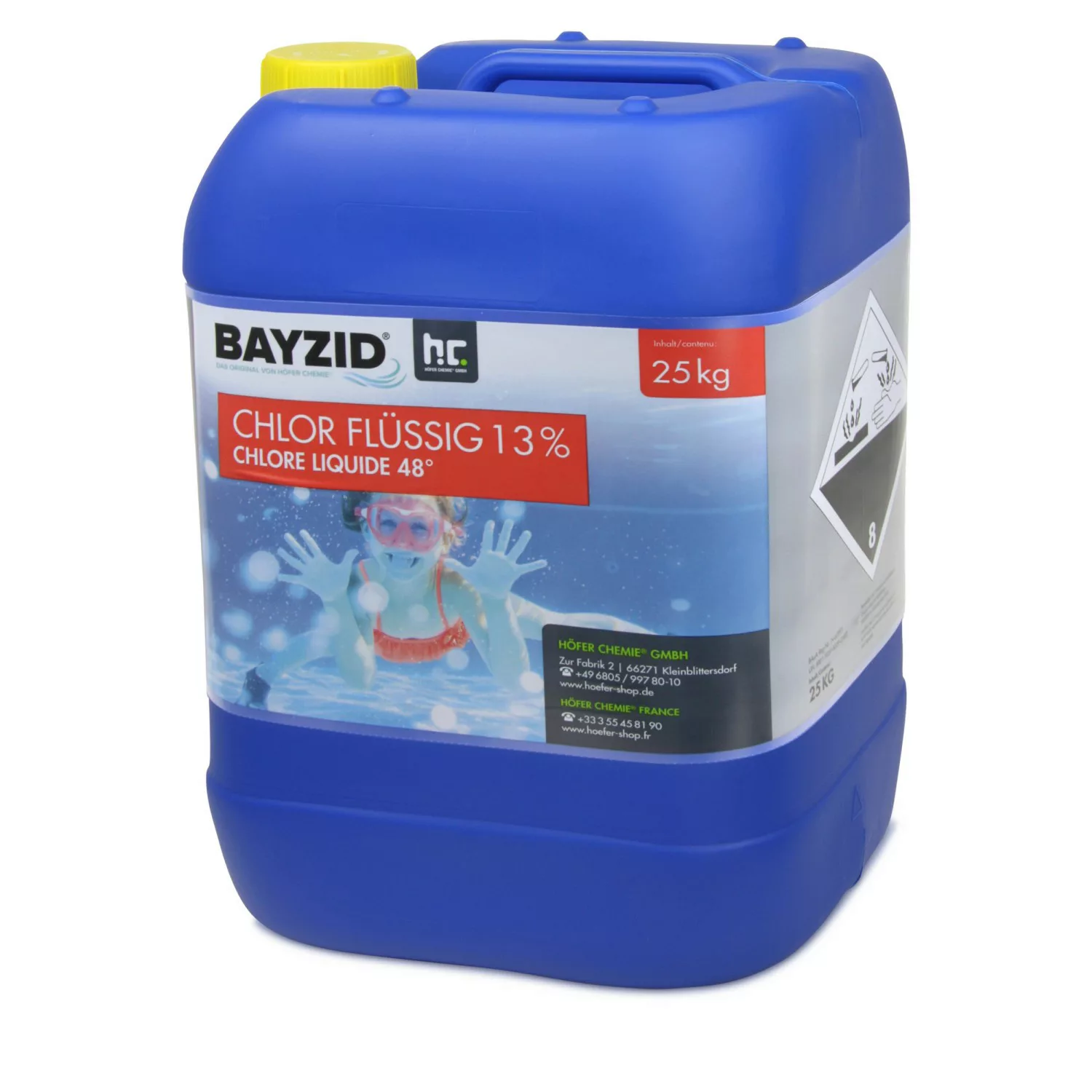 Bayzid Chlor 13% Flüssig 25kg günstig online kaufen