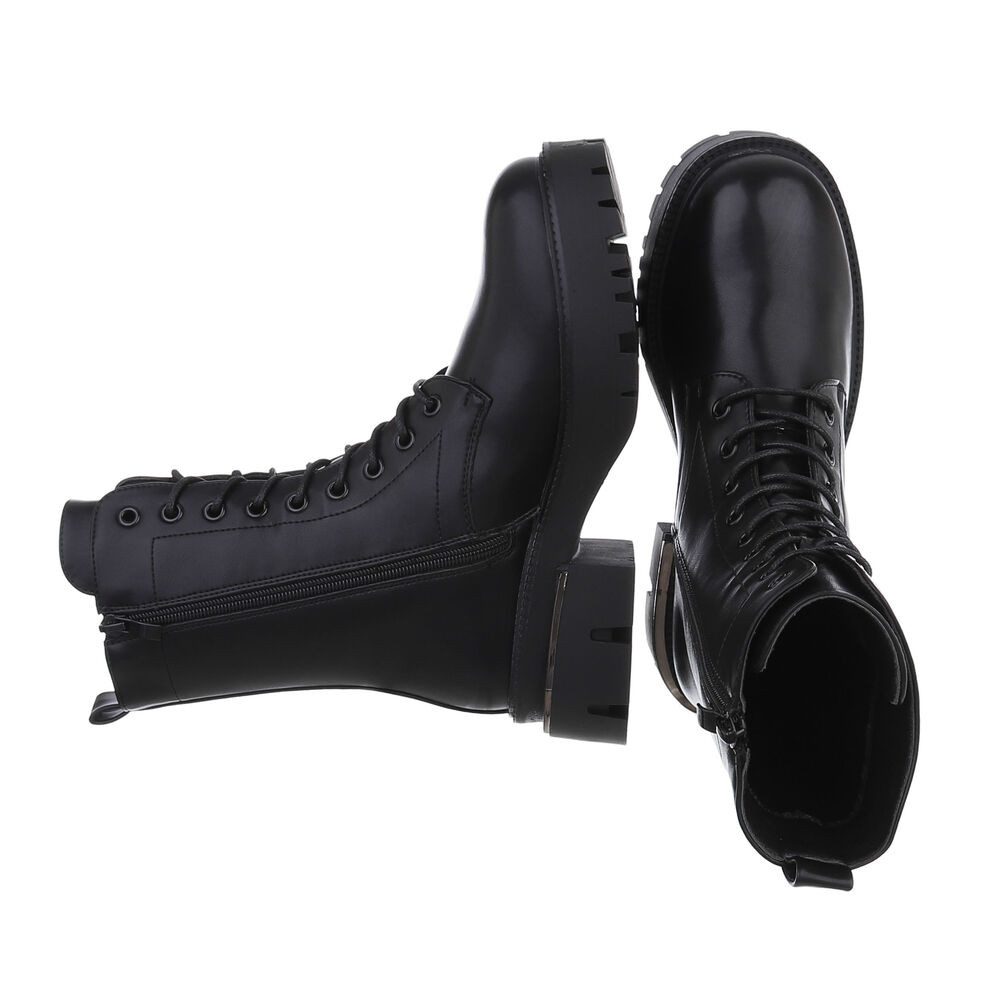 Ital-Design Damen Schnürschuhe Biker Westernstiefelette (87214599) günstig online kaufen