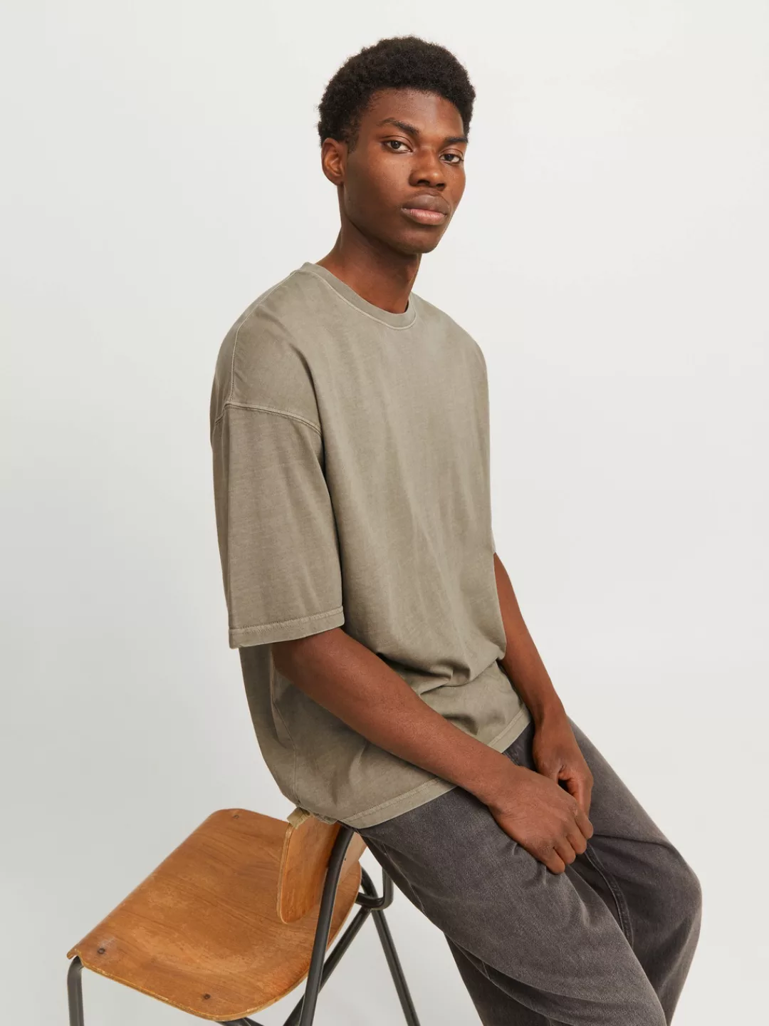 Jack & Jones Rundhalsshirt "JJECHARGE FADED TEE O-NECK NOOS", mit Rundhalsa günstig online kaufen