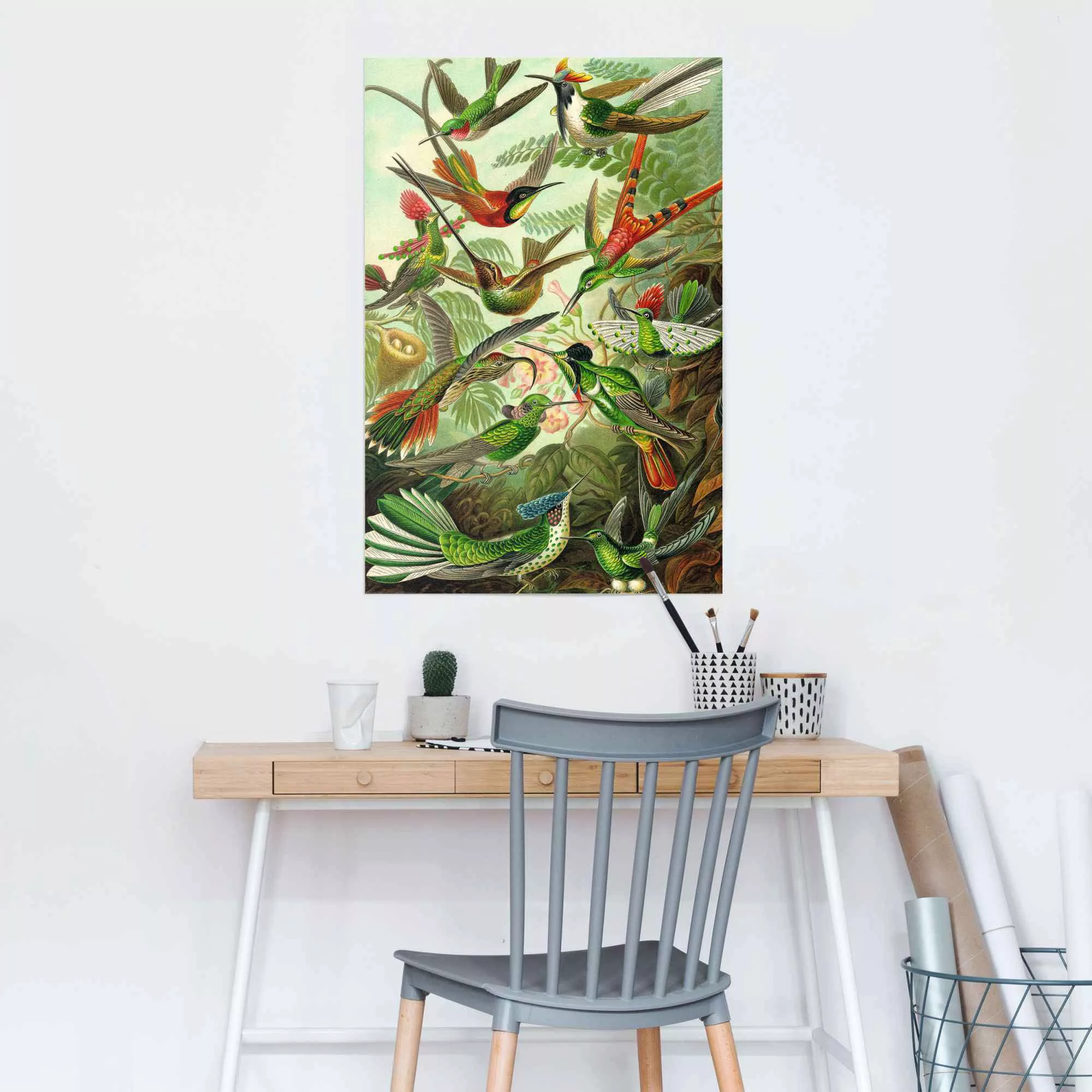 Reinders Poster "Hummingbirds Vogel - Tiermotiv - Natur - Botanisch - Ernst günstig online kaufen