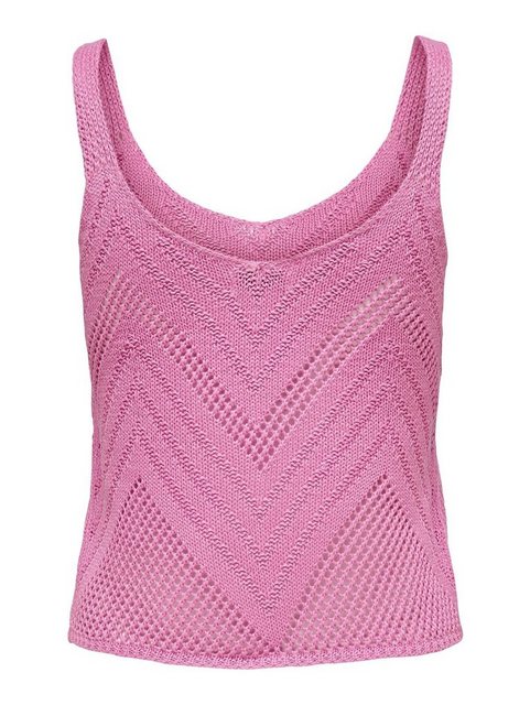 JACQUELINE de YONG Shirttop Strukturiertes Strickoberteil Ärmelloses Tank T günstig online kaufen