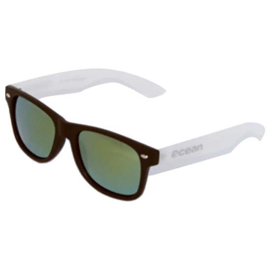 Ocean Sunglasses Beach Sonnenbrille One Size Chocolate Brown / White Shiny günstig online kaufen