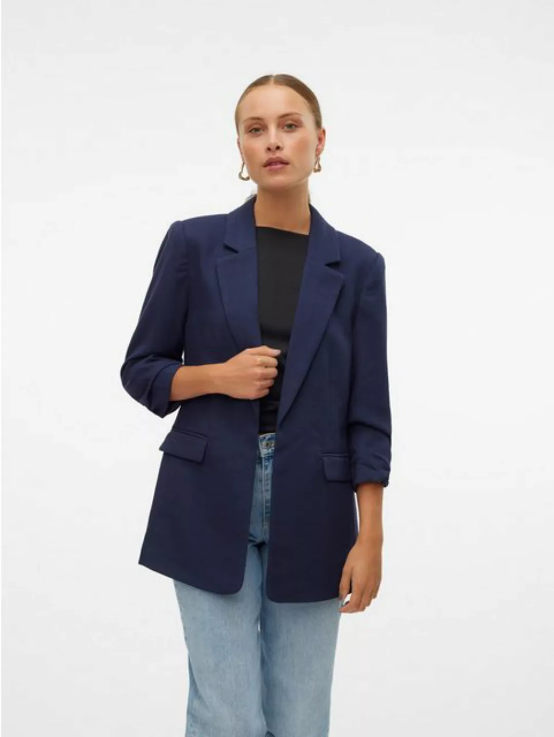 Vero Moda Longblazer "VMFRIDA LS REGULAR BLAZER NOOS" günstig online kaufen