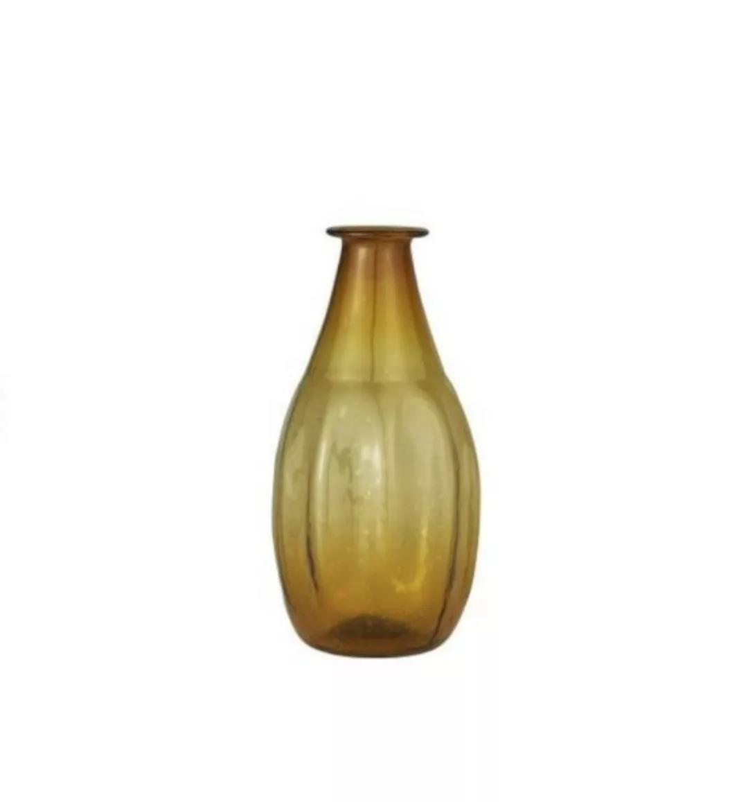 Kleine Vase Vintage Oval Karamell günstig online kaufen