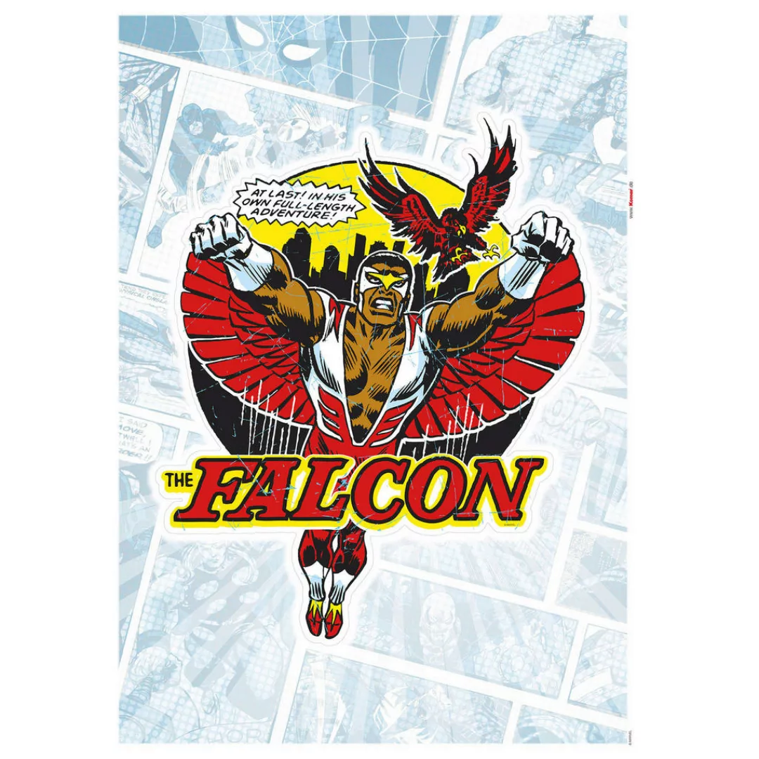 Komar Wandtattoo "Falcon Comic Classic - Größe 50 x 70 cm", (1 St.), selbst günstig online kaufen