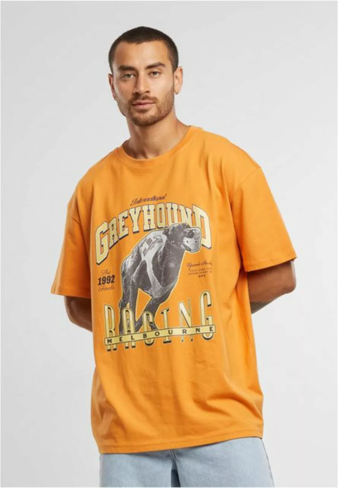 MisterTee T-Shirt "MisterTee Greyhound Racing Oversize Tee" günstig online kaufen