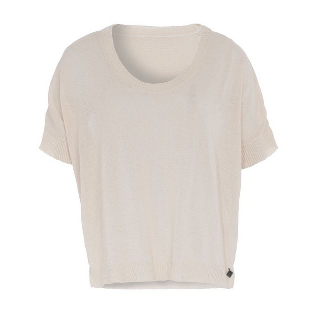 Knit Factory T-Shirt Senna Gestricktes Top Beige 36/44 (1-tlg) günstig online kaufen