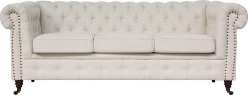 Home affaire Chesterfield-Sofa "Aarburg", aufwändige Knopfheftung und Ziern günstig online kaufen