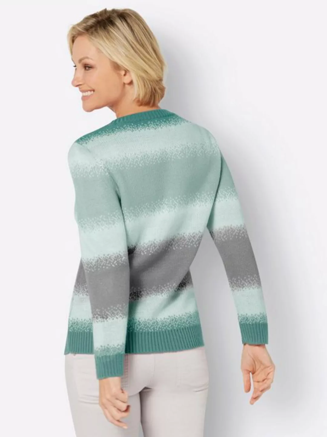 Sieh an! Strickpullover Rundhalspullover günstig online kaufen