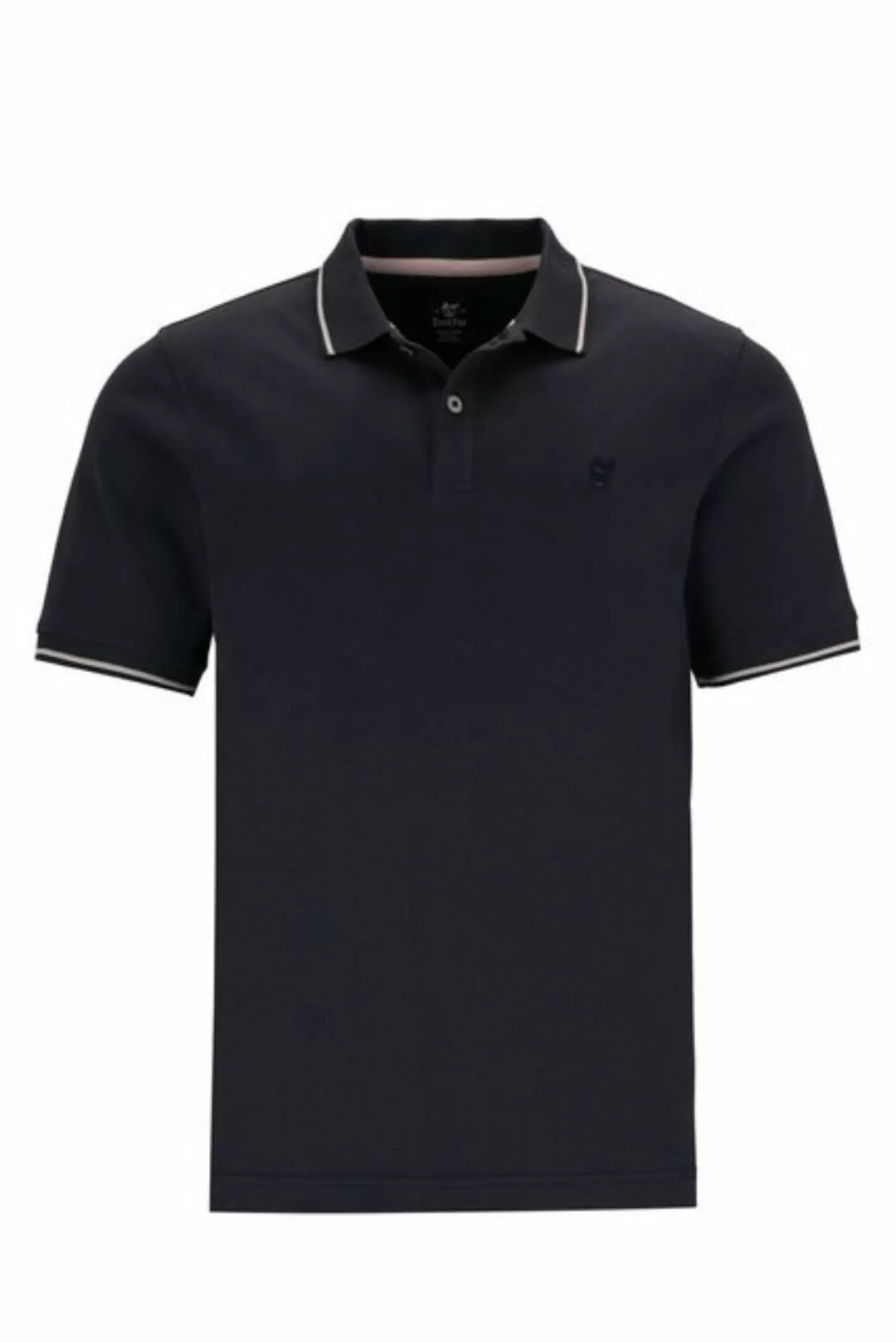 Hajo Poloshirt H Poloshirt 100% CottonInterlock schwarz günstig online kaufen