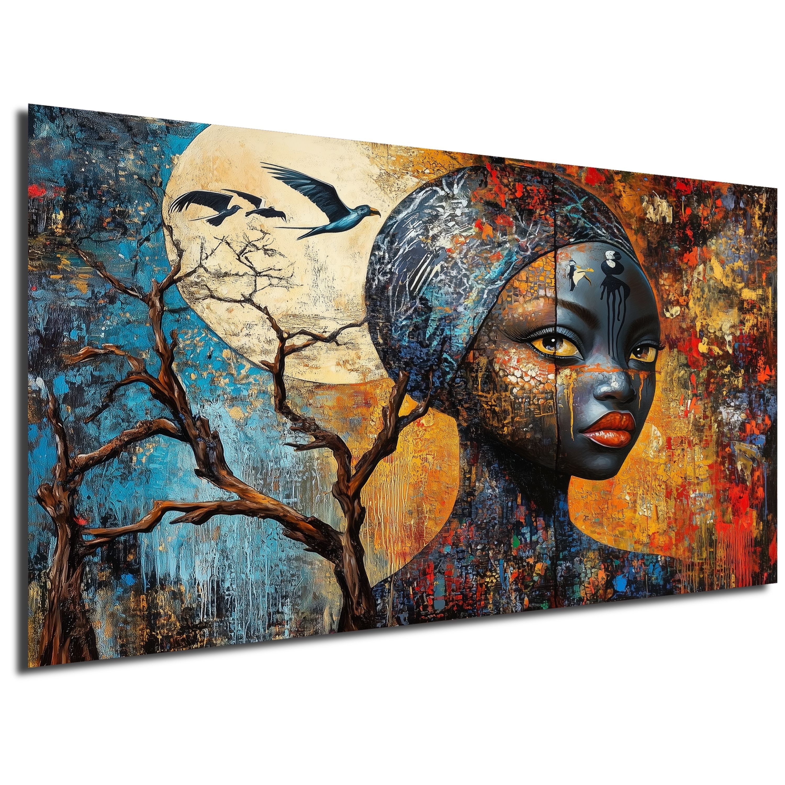 DARO Design Leinwandbild Modern Abstrakt Wandbilder günstig online kaufen