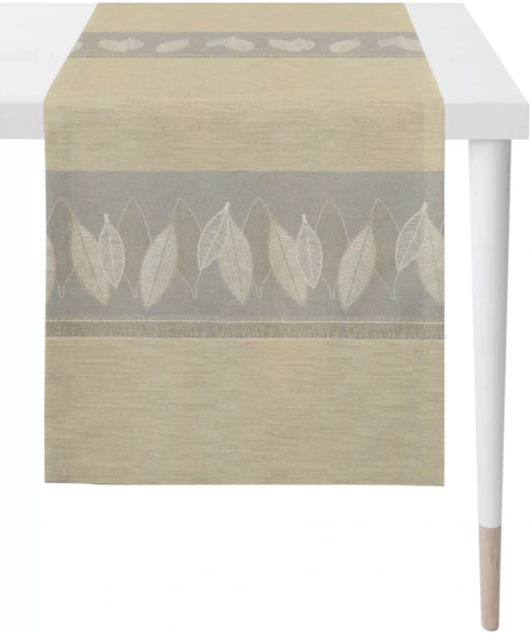APELT Tischläufer »2719 LOFT STYLE, Jacquard«, (1 St.) günstig online kaufen