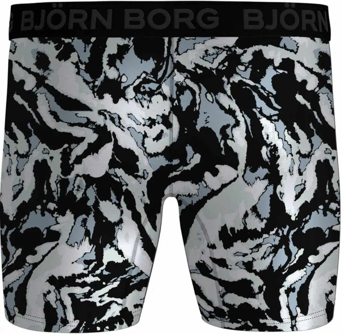 Bjorn Borg Boxers 2 Pack Black/Print - Größe M günstig online kaufen