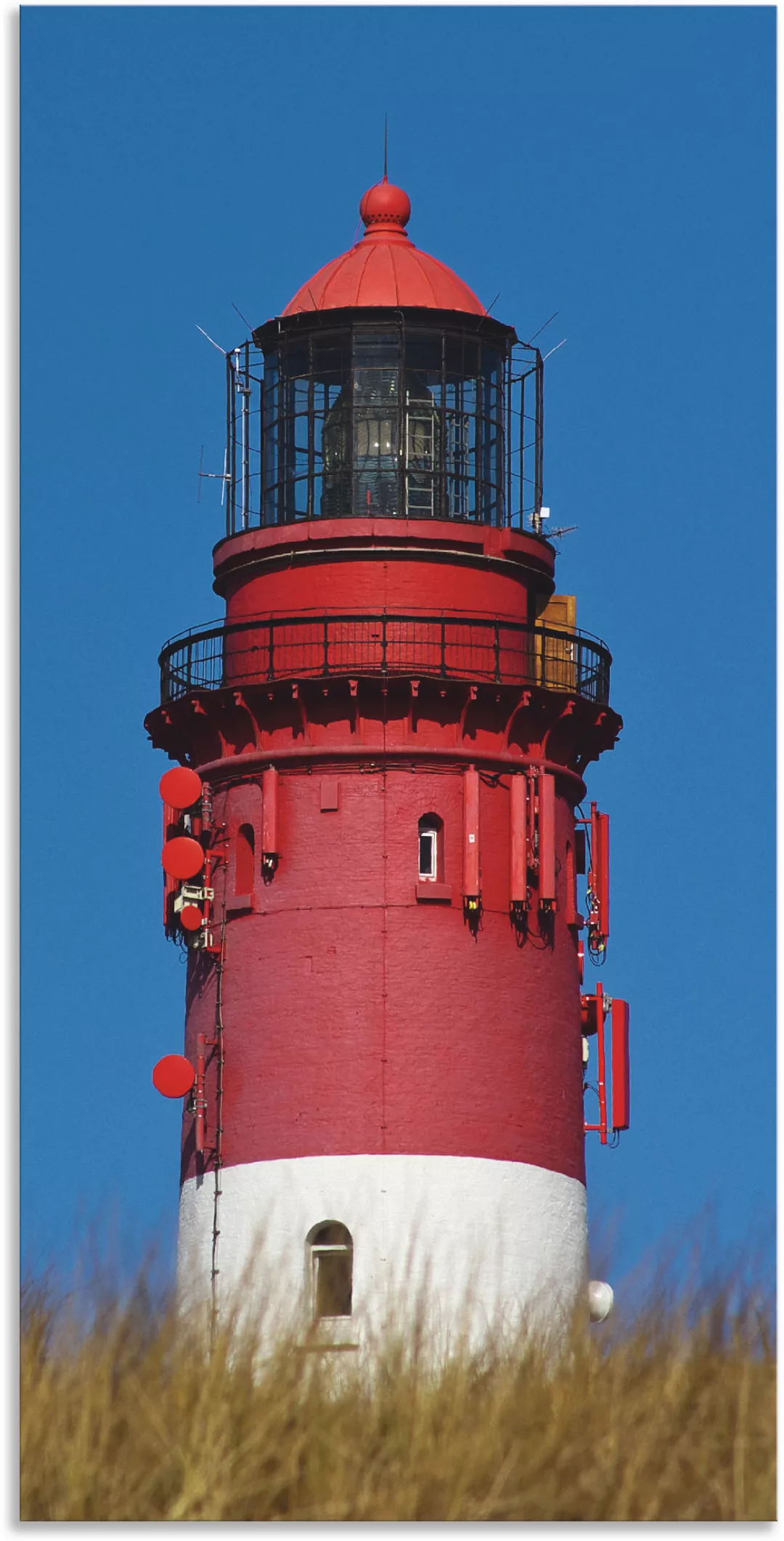 Artland Alu-Dibond-Druck "Amrumer Leuchtturm", Gebäude, (1 St.), auf Keilra günstig online kaufen