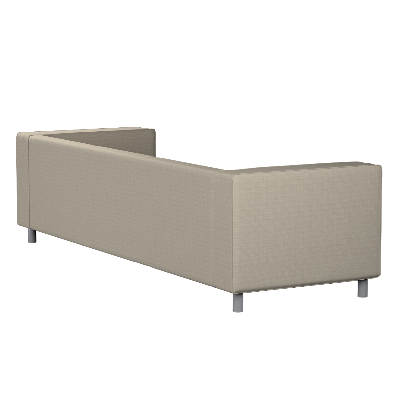 Bezug für Klippan 4-Sitzer Sofa, beige, Bezug für Klippan 4-Sitzer, Living günstig online kaufen