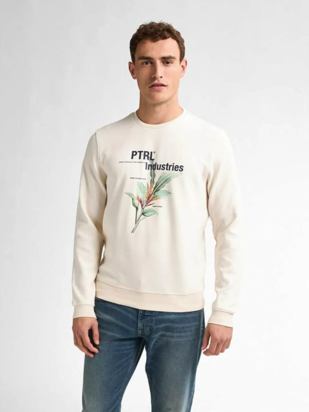 Petrol Industries Sweatshirt Sweater mit Logodruck Deepstone günstig online kaufen