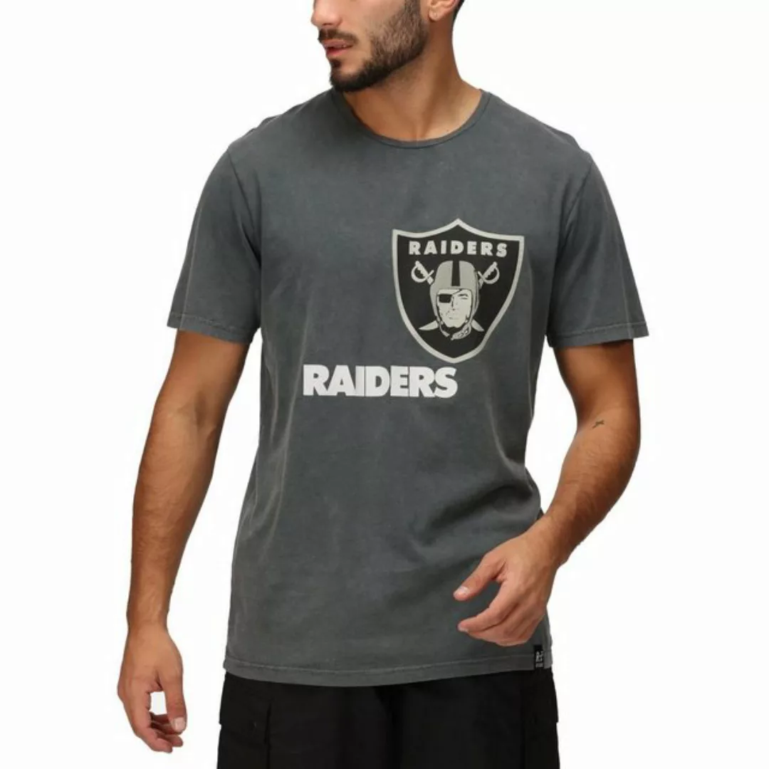 Recovered Print-Shirt Re:Covered CHROME Las Vegas Raiders washed günstig online kaufen