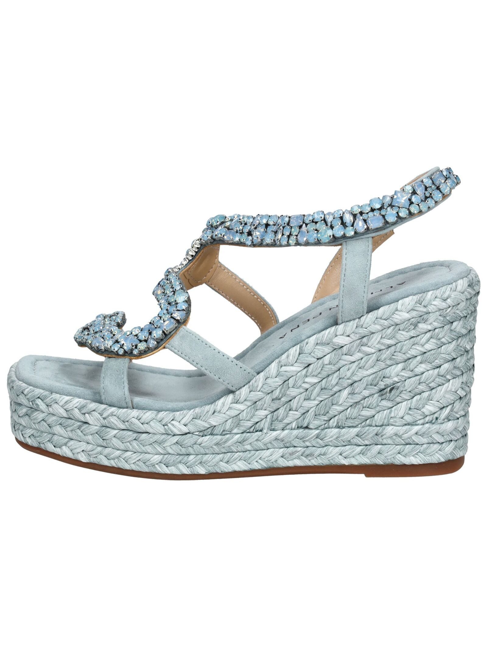 Alma en Pena Keilsandalette "ALMA EN PENA Sandalen Leder/Textil" günstig online kaufen
