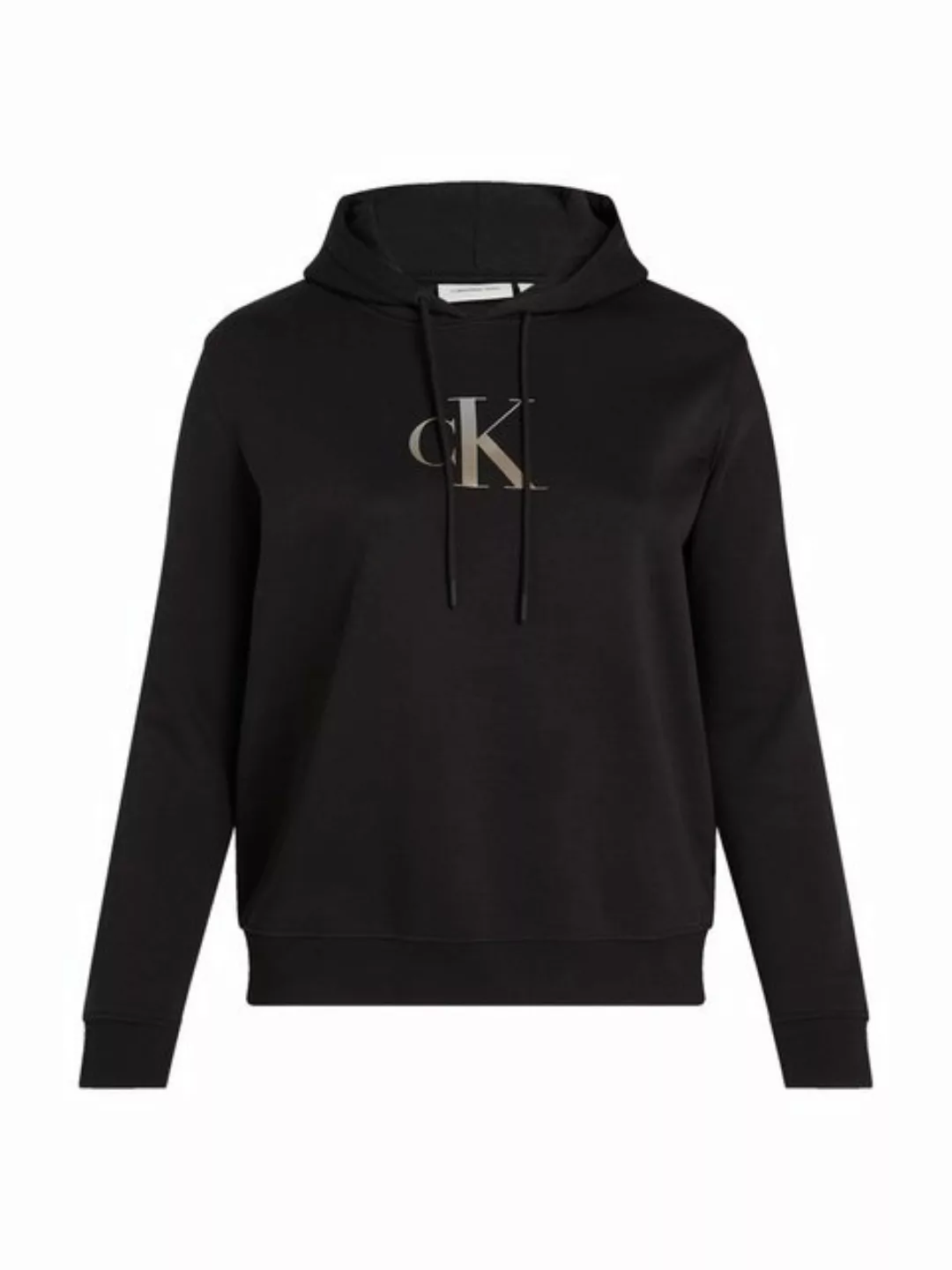 Calvin Klein Jeans Plus Kapuzensweatshirt PLUS GRADIENT CK HOODIE in großen günstig online kaufen