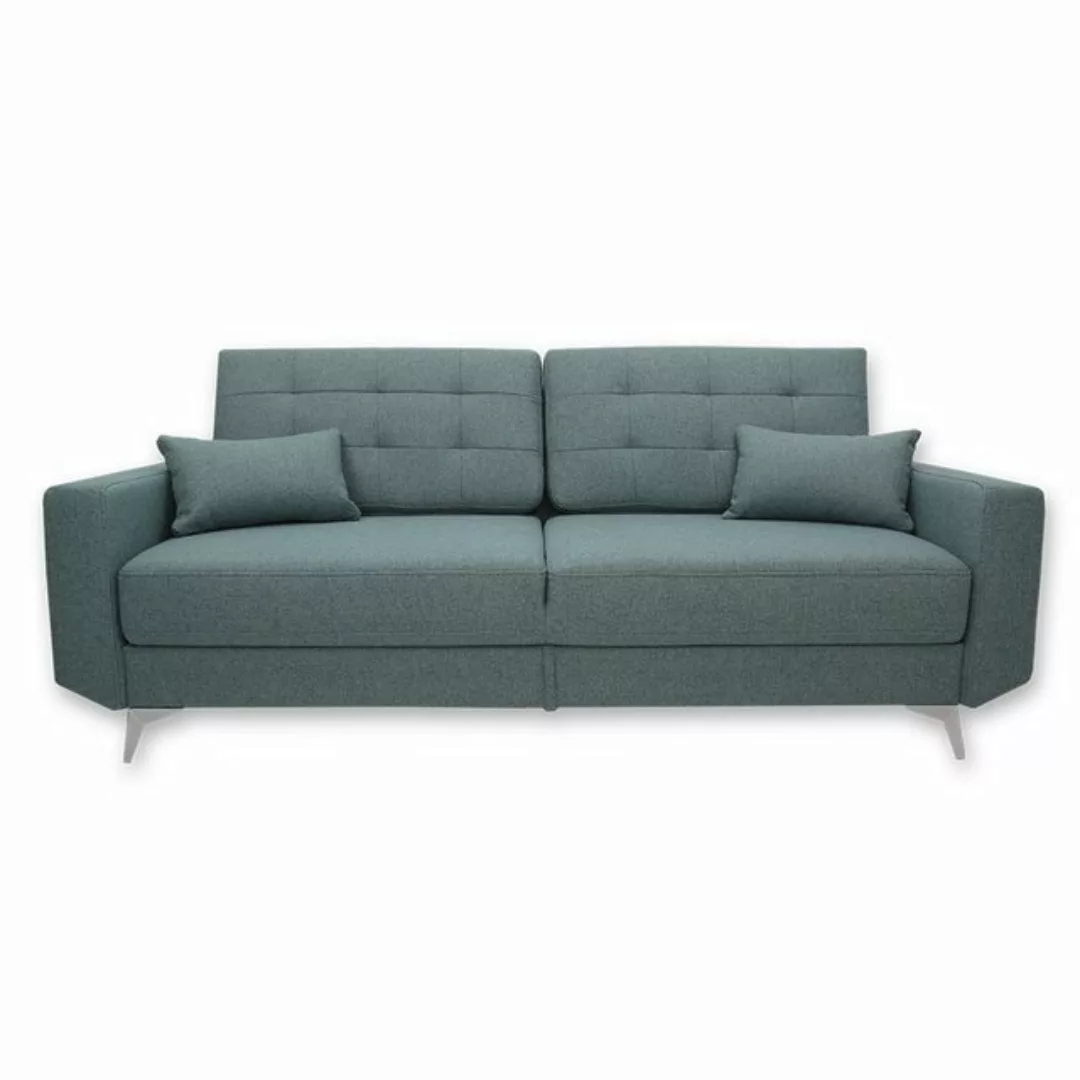 VitaliSpa® Schlafsofa York, Blau, 230 cm günstig online kaufen