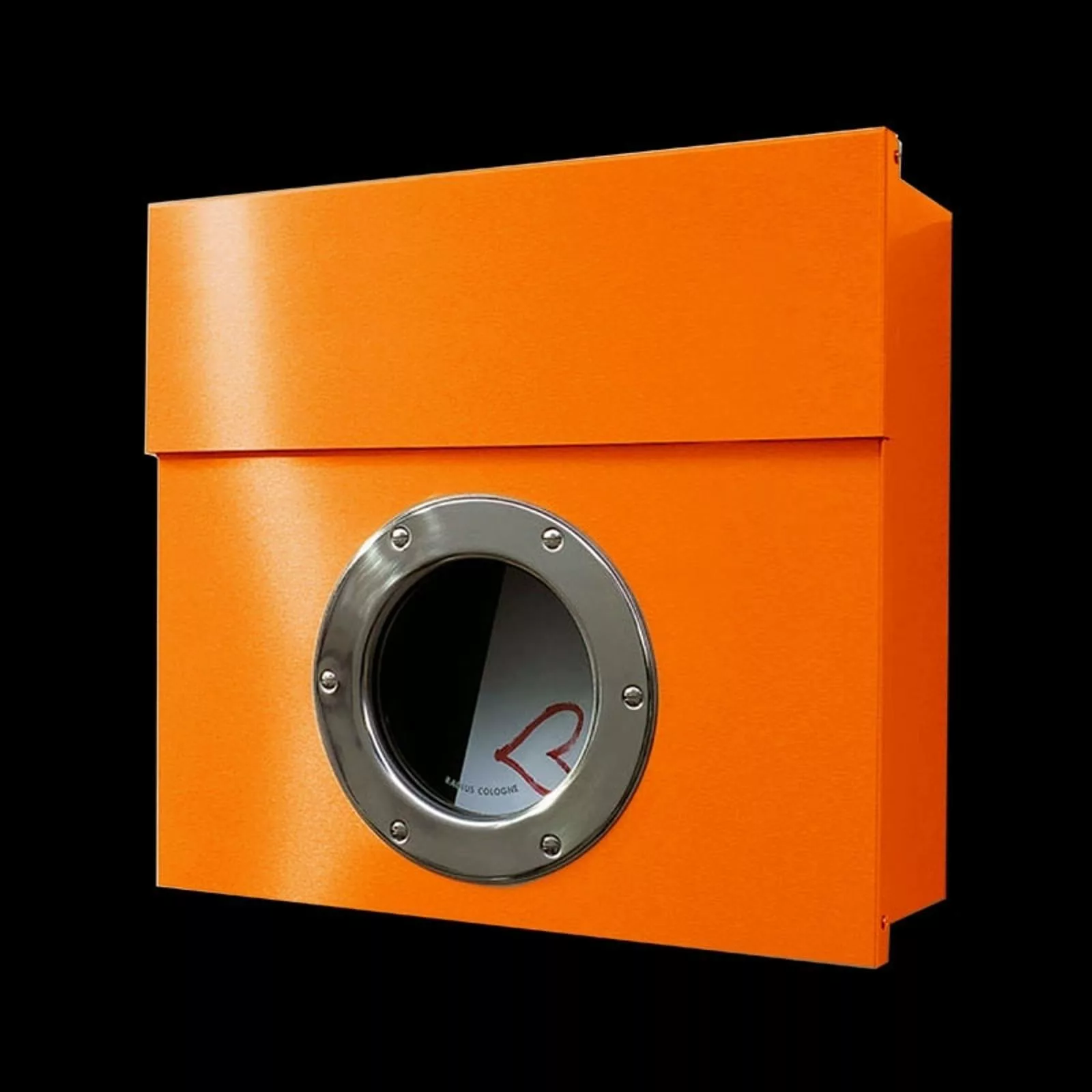 Radius - Letterman I Briefkasten - orange/BxHxT 40x34x11,5cm günstig online kaufen