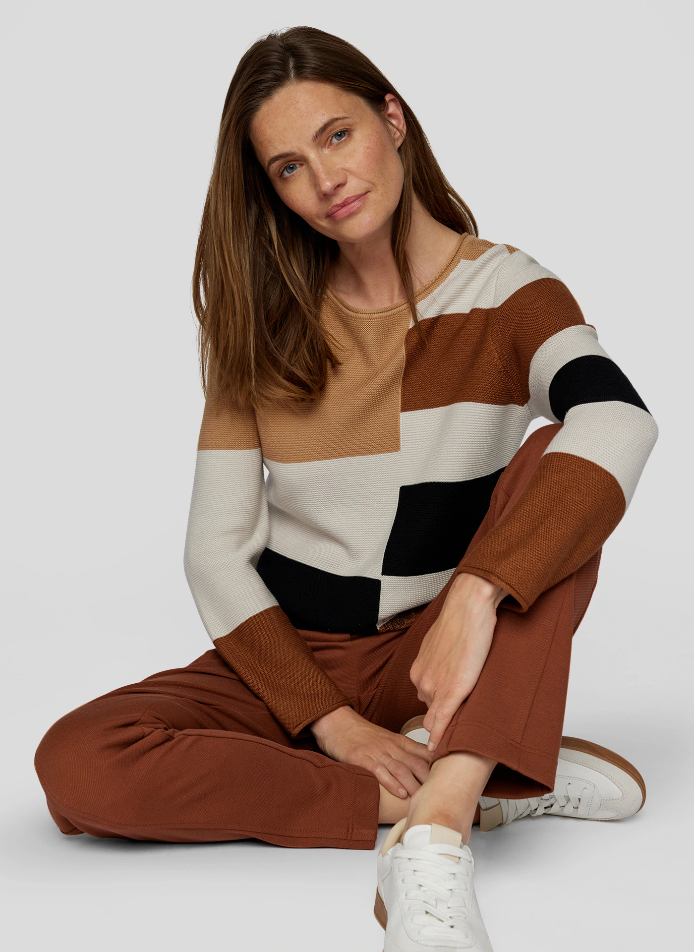 Rabe Strickpullover, mit Animal-Muster günstig online kaufen